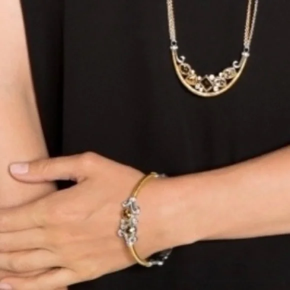 Brighton Gold and Silver Women's Bracelet - Picture 6 of 16